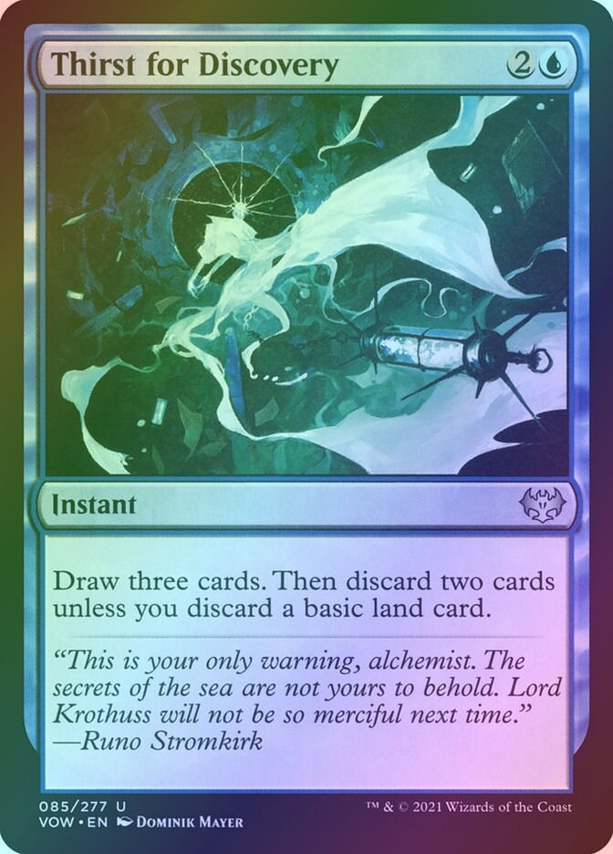 Thirst for Discovery (VOW) (85) / Foil