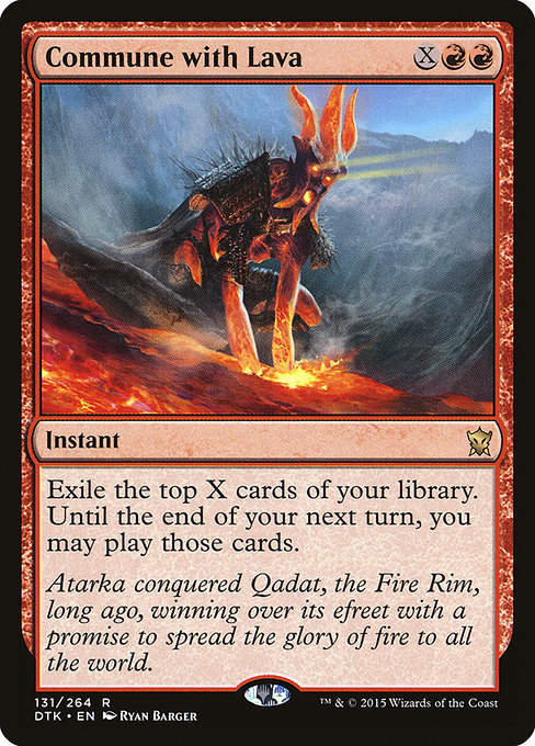 Commune with Lava (DTK)