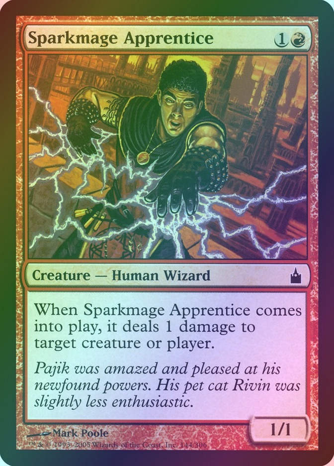 Sparkmage Apprentice (RAV) (144) / Foil