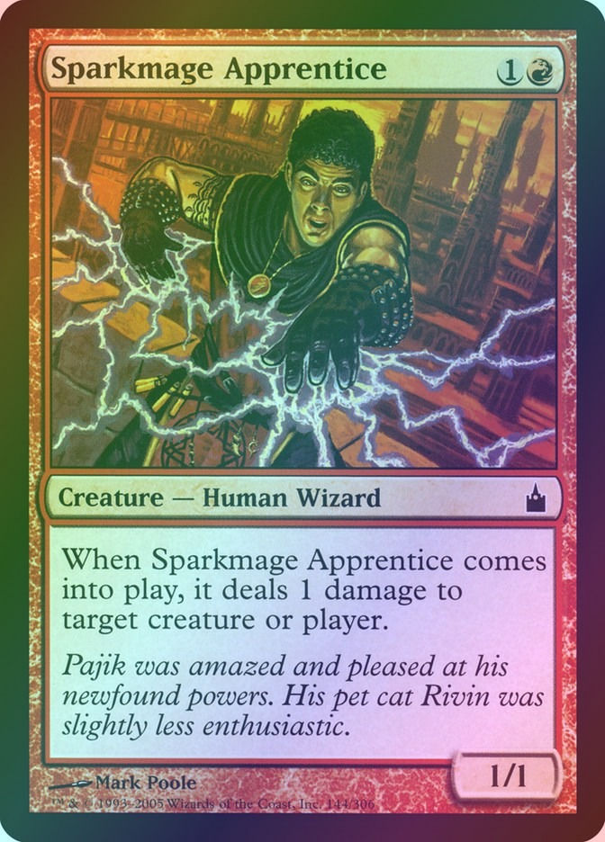 Sparkmage Apprentice (RAV) (144) / Foil