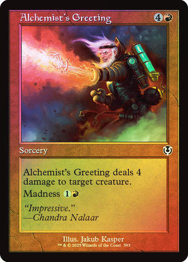 Alchemist's Greeting (INR) (393) / Foil Retro