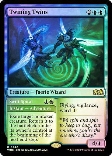 Twining Twins // Swift Spiral (woe) / Foil