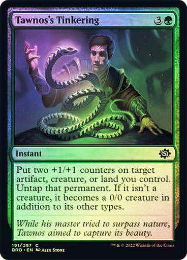 Tawnos's Tinkering (BRO) / Foil