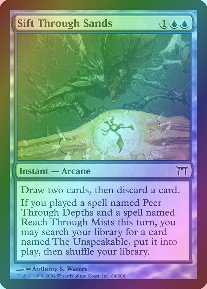 Sift Through Sands (CHK) (84) / Foil