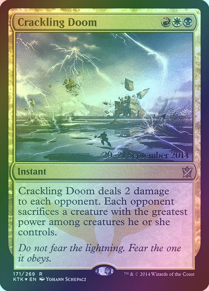 Crackling Doom (PKTK) (171s) / Foil