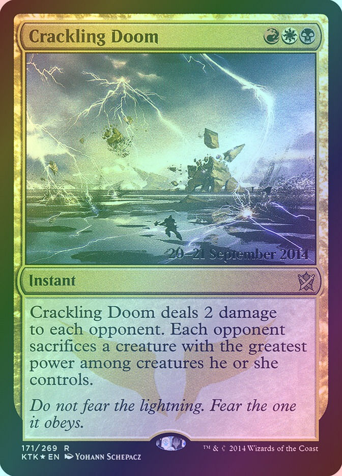 Crackling Doom (PKTK) (171s) / Foil