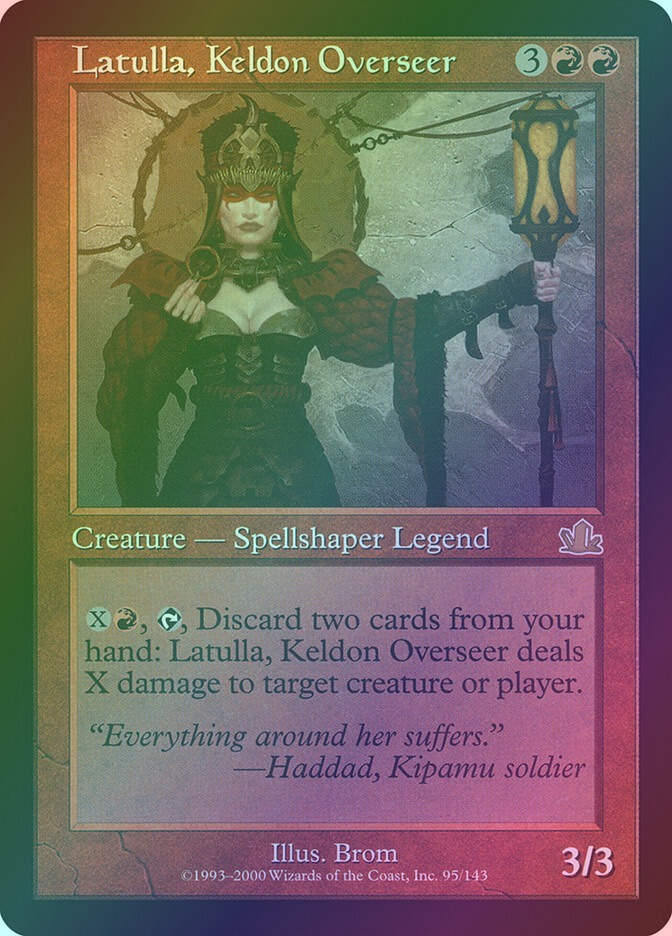 Latulla, Keldon Overseer (PCY) (95) / Foil