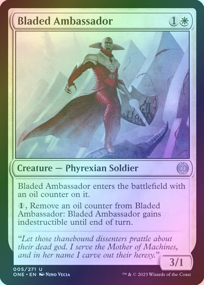 Bladed Ambassador (ONE) (5) / Foil