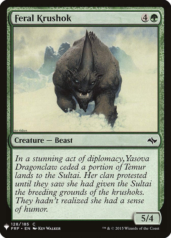 Feral Krushok (MYS)