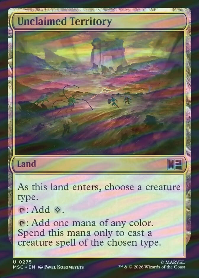Unclaimed Territory (MSC) (275) / Surge Foil