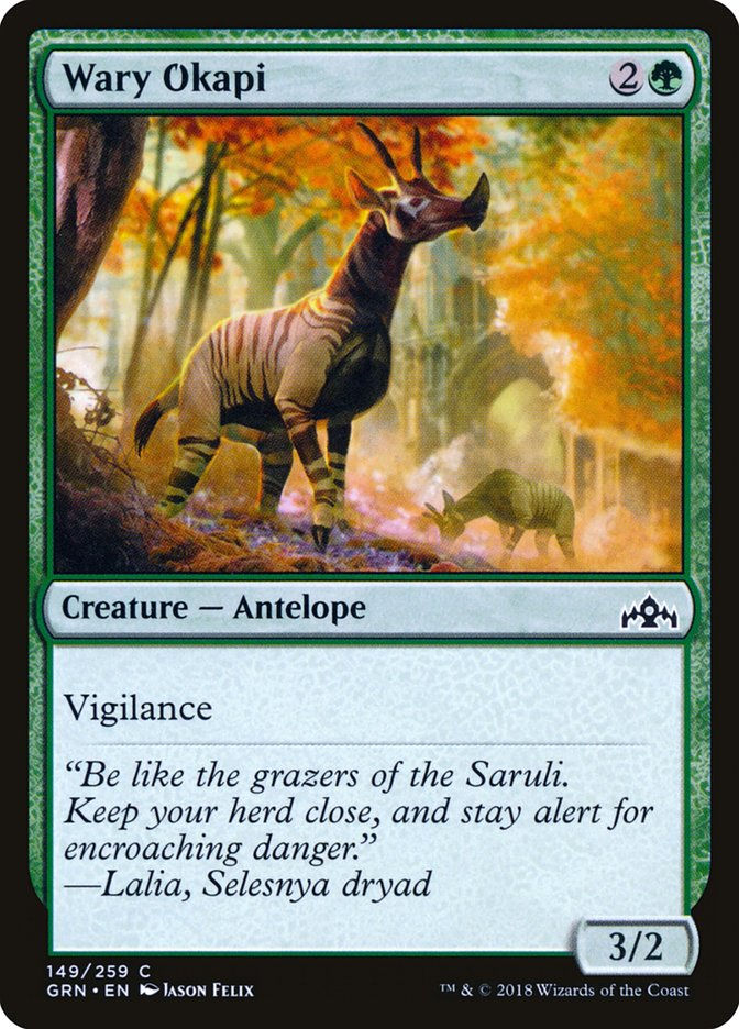 Wary Okapi (GRN) (149)