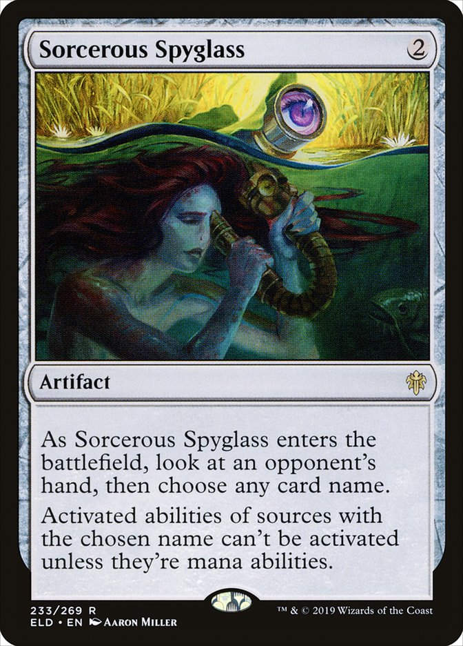 Sorcerous Spyglass (ELD) (233)