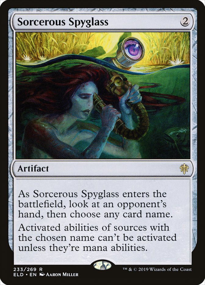 Sorcerous Spyglass (ELD) (233)