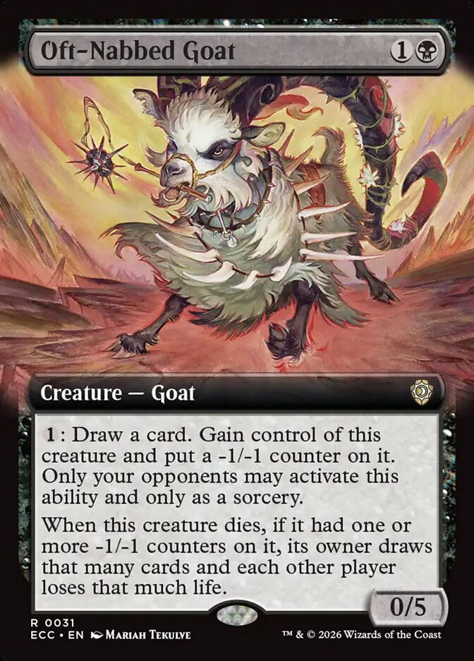 Oft-Nabbed Goat (ECC) (31) / Extended Art