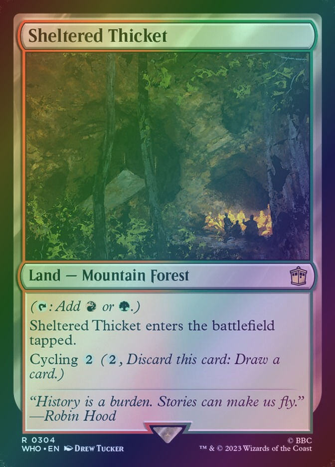 Sheltered Thicket (WHO) (304) / Foil