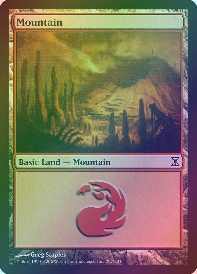 Mountain (TSP) (297) / Foil