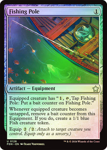 Fishing Pole (FDN) (128) / Foil