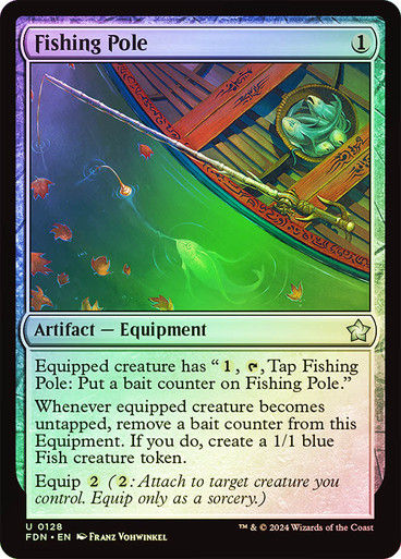 Fishing Pole (FDN) (128) / Foil