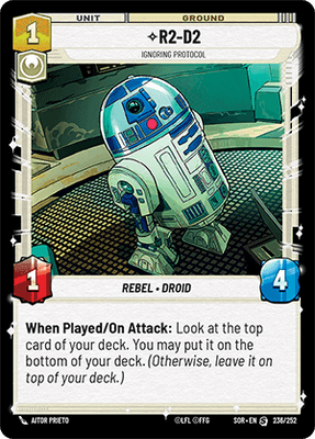 R2-D2 - Ignoring Protocol (SOR_#236/252)