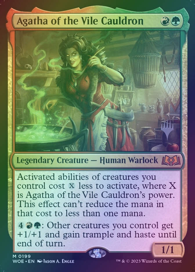 Agatha of the Vile Cauldron (PWOE) (199p) / Foil