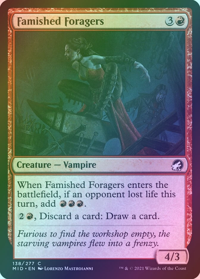 Famished Foragers (MID) (138) / Foil