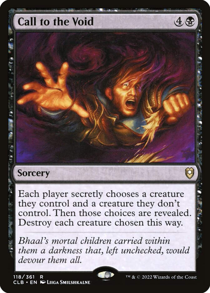 Call to the Void (CLB) (118)