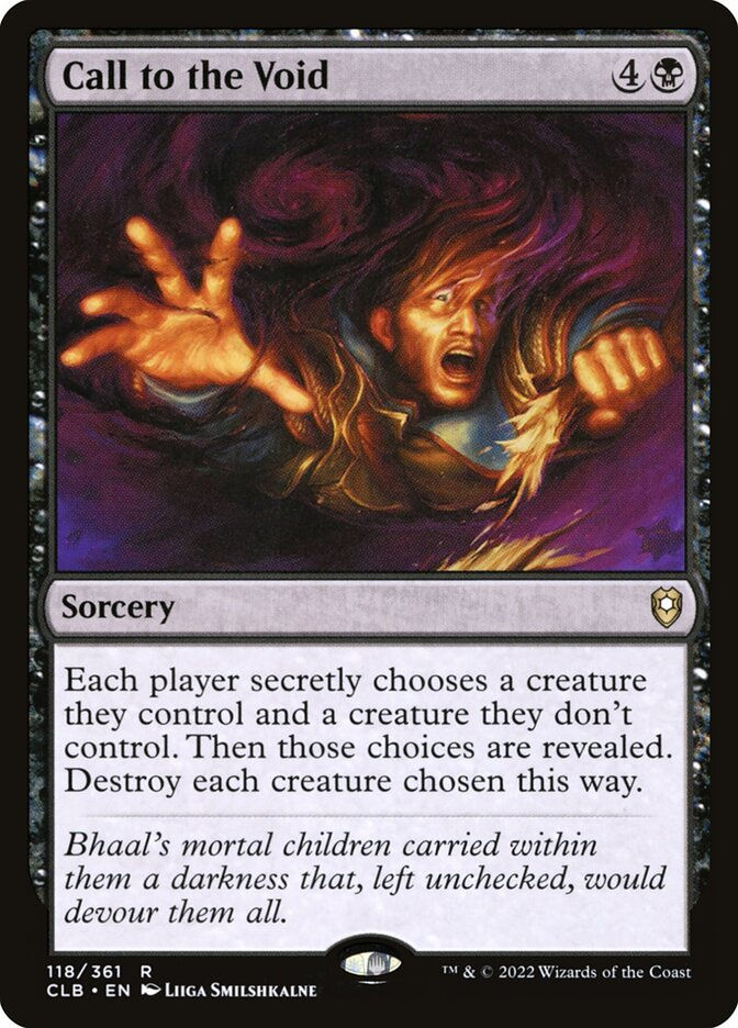 Call to the Void (CLB) (118)