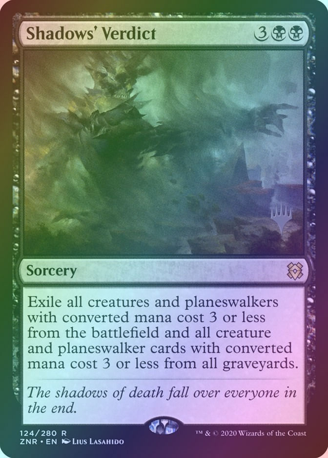 Shadows' Verdict (PZNR) (124p) / Foil