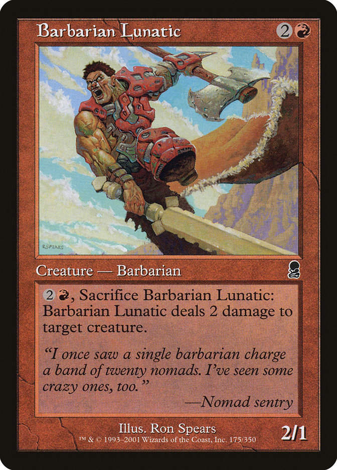 Barbarian Lunatic (ody)