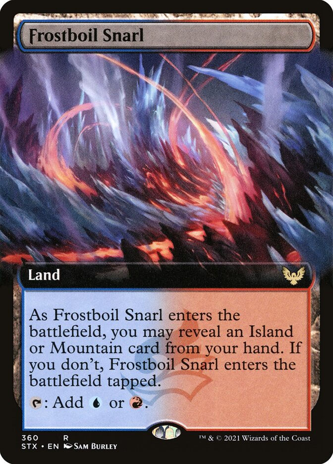 Frostboil Snarl (STX) (360) / Extended Art