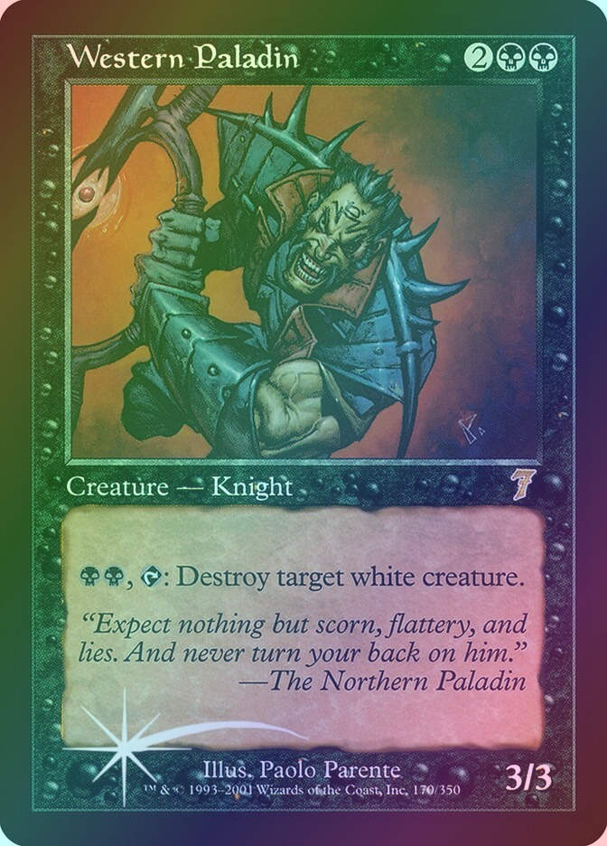 Western Paladin (7ED) (170★) / Foil