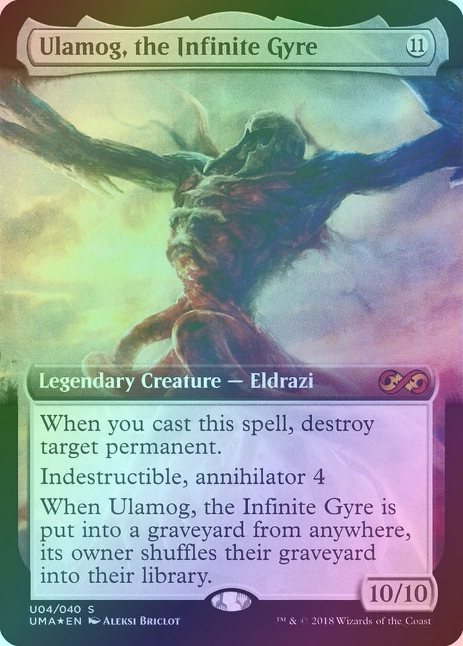 Ulamog, the Infinite Gyre (PUMA) (U4) / Extended Art / Foil