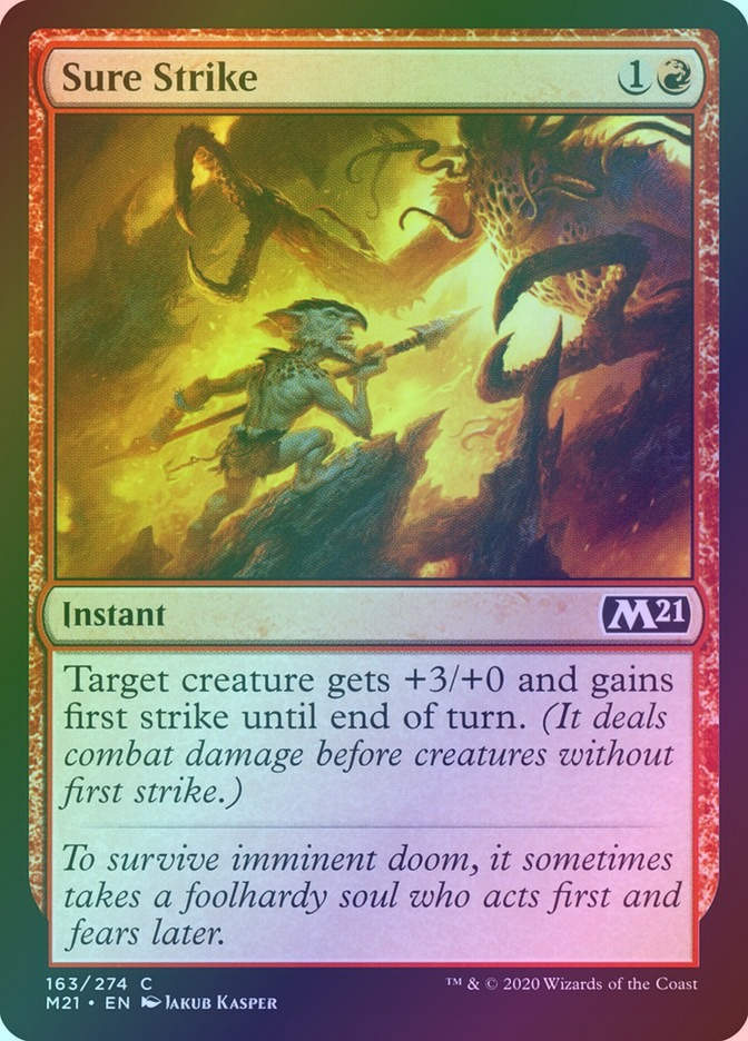 Sure Strike (M21) (163) / Foil