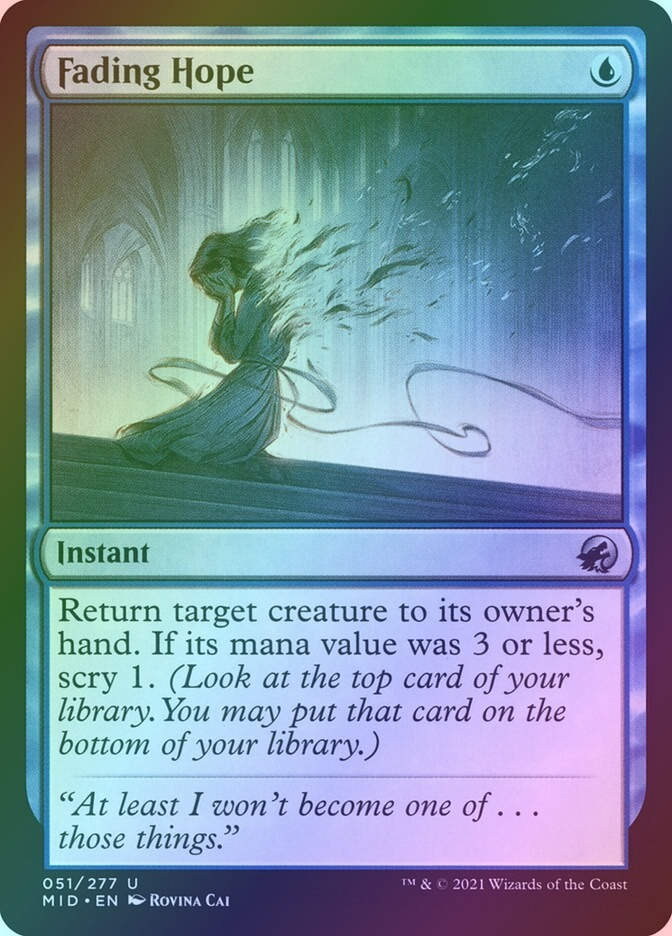 Fading Hope (MID) (51) / Foil