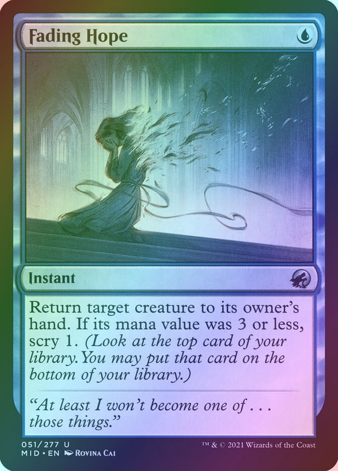 Fading Hope (MID) (51) / Foil