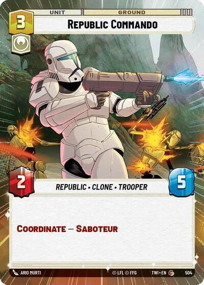 Republic Commando (Hyperspace) (TWI) (504) / Foil