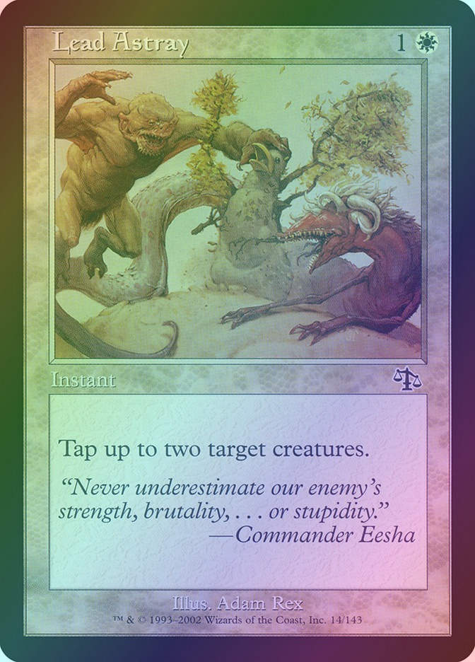Lead Astray (JUD) (14) / Foil