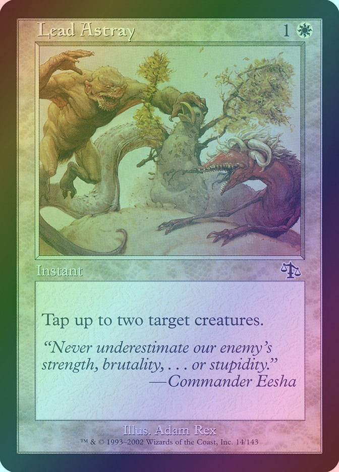 Lead Astray (JUD) (14) / Foil