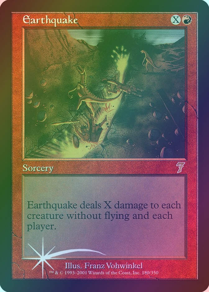 Earthquake (7ED) (180★) / Foil