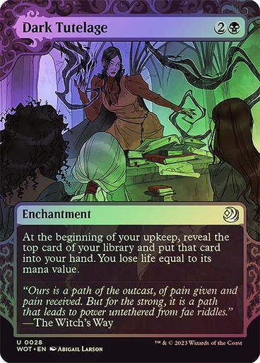 Dark Tutelage (wot) / Foil