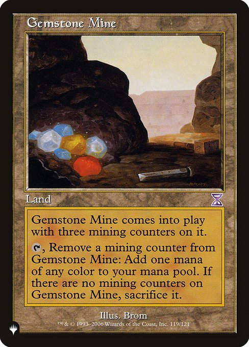 Gemstone Mine (PLST) (TSB-119)