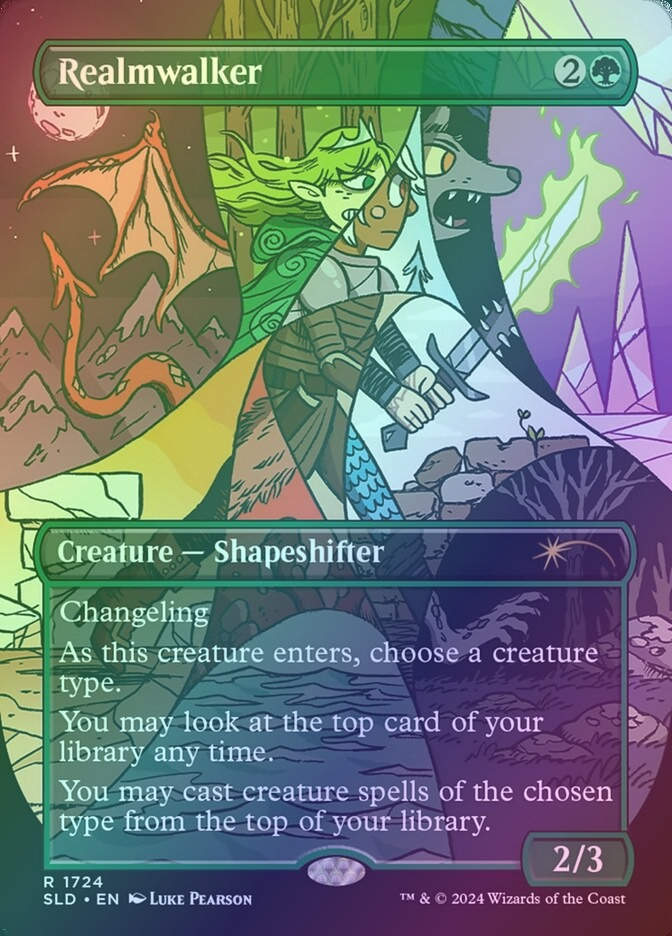 Realmwalker (SLD) (1724) / Borderless / Foil