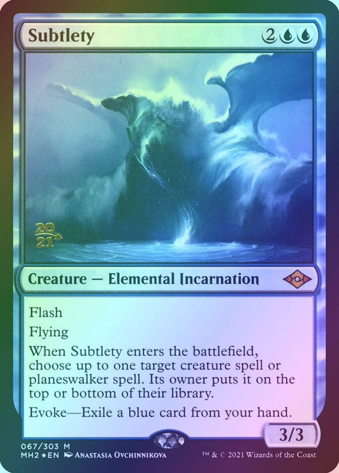 Subtlety (PMH2) (67s) / Foil