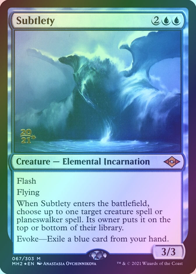 Subtlety (PMH2) (67s) / Foil