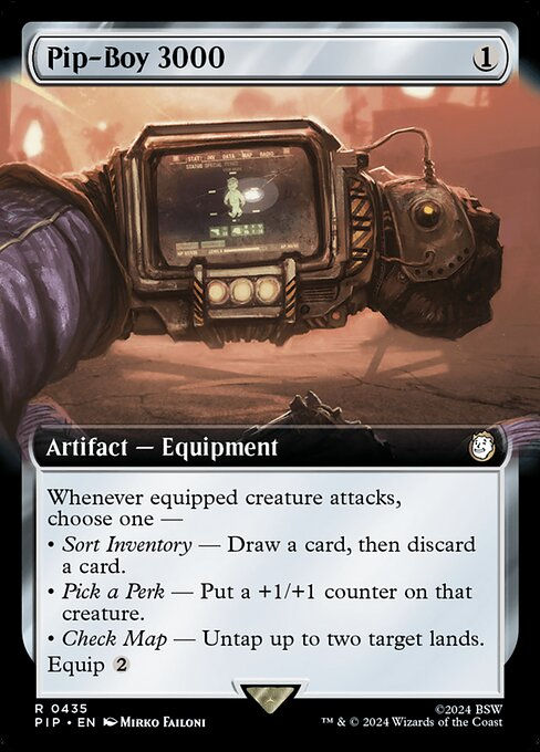 Pip-Boy 3000 (pip) (435) / Extended Art