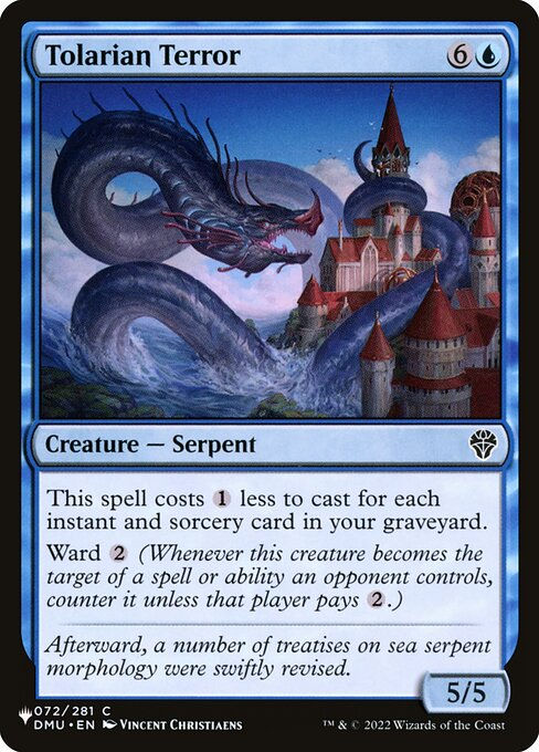Tolarian Terror (PLST) (DMU-72)