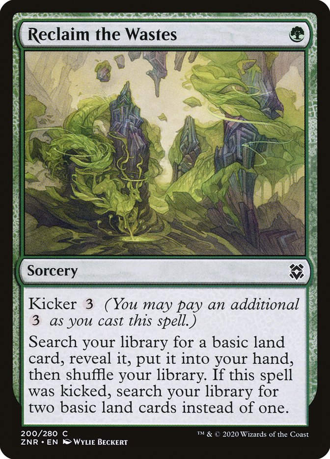 Reclaim the Wastes (ZNR) (200)