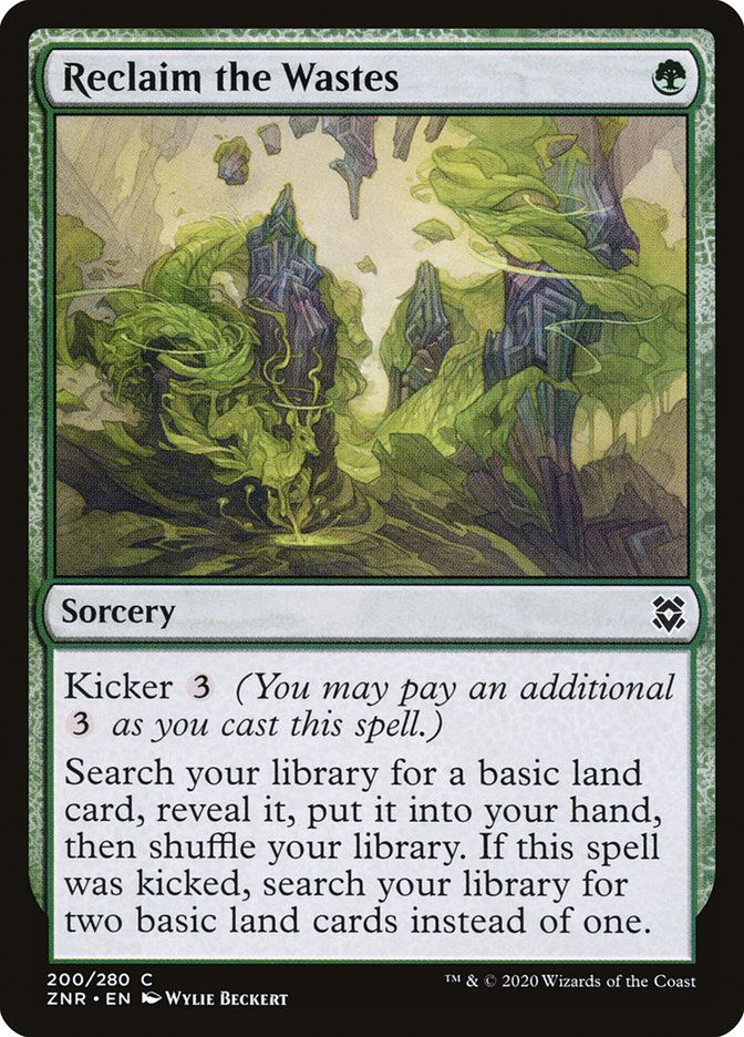 Reclaim the Wastes (ZNR) (200)