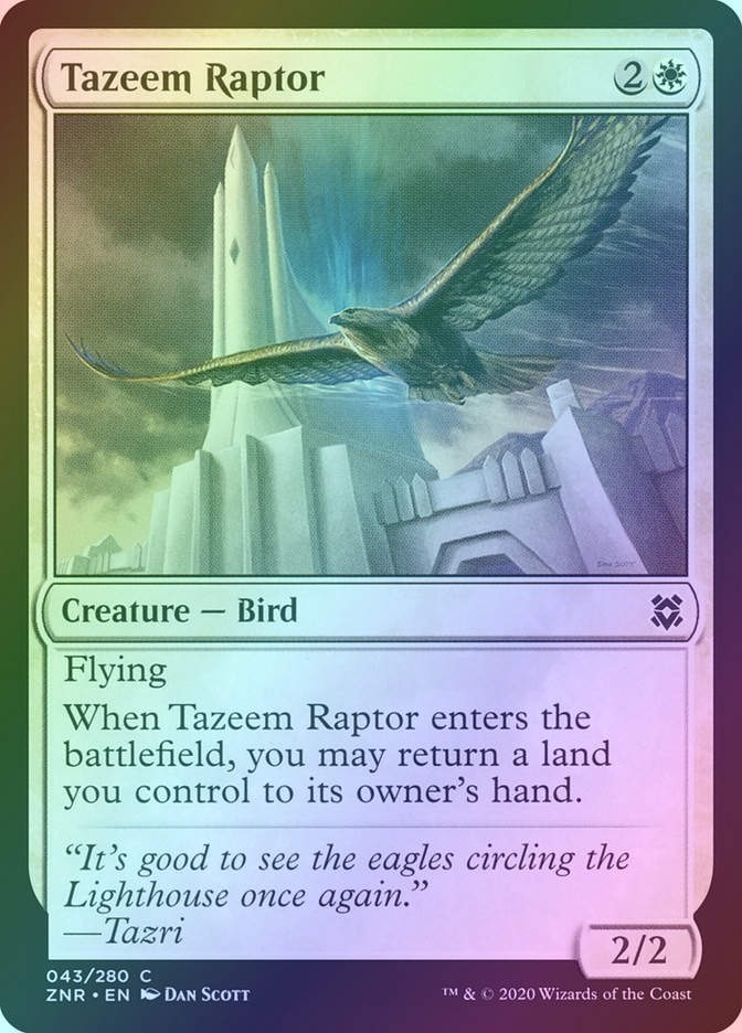 Tazeem Raptor (ZNR) (43) / Foil