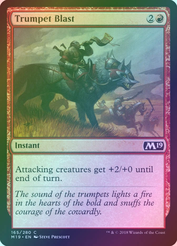 Trumpet Blast (M19) (165) / Foil